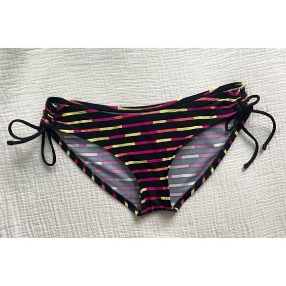 Patagonia XS Sunamee Swim Bikini Bottoms in Pop Stripe - Picture 1 of 5